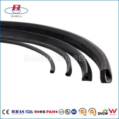 High Security epdm/silicone extruded shower door magnetic seals