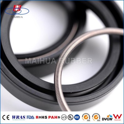 Precision durable NBR/SILICONE/FKM rubber oil seal for pump