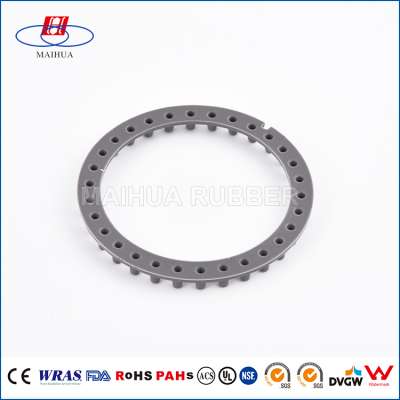 Silicone rubber shower head gasket with approved NSF,KTW,WRAS,ROHS