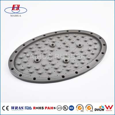 Silicone material Soft Molded Rubber Shower Head Parts