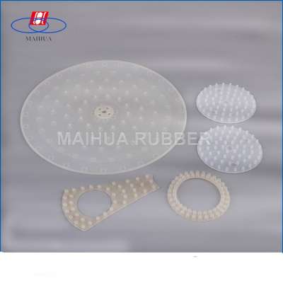 Sanitary FDA silicone rubber valve seal gasket products for shower fitting